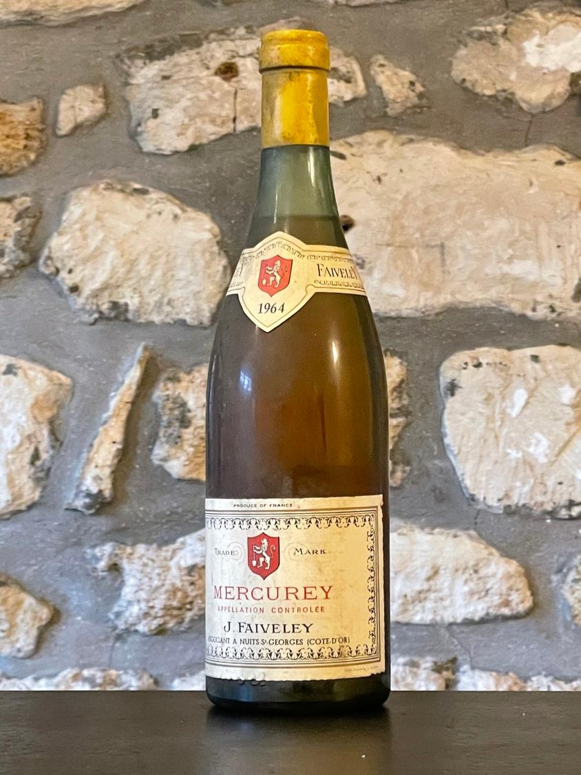 Vin blanc, Mercurey, Domaine Faiveley 1964