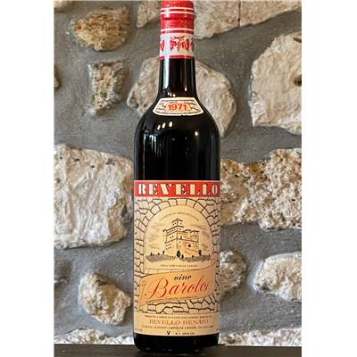 Vin rouge, Barolo, Domaine Valfieri 1979