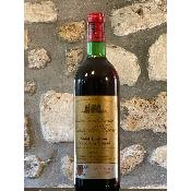 Vin rouge, St Emilion Grand Cru, Château Grand Barrail Lamarzelle figeac 1977