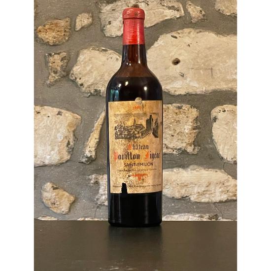 Vin rouge, St Emilion grand Cru, Château Pavillon Figeac 1962