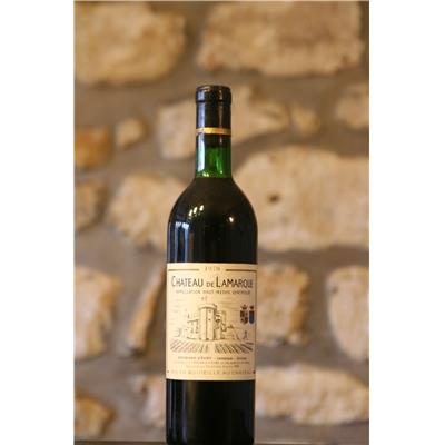 Vin rouge, Château de Lamarque 1970