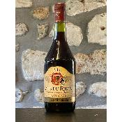 Vin rouge, Cotes du Rhone, cave vinicole de Morieres 1988