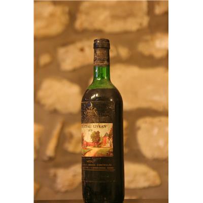 Vin rouge, Château Livran 1978