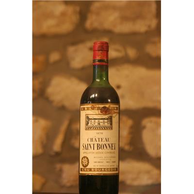 Vin rouge, Château Saint Bonnet 1976