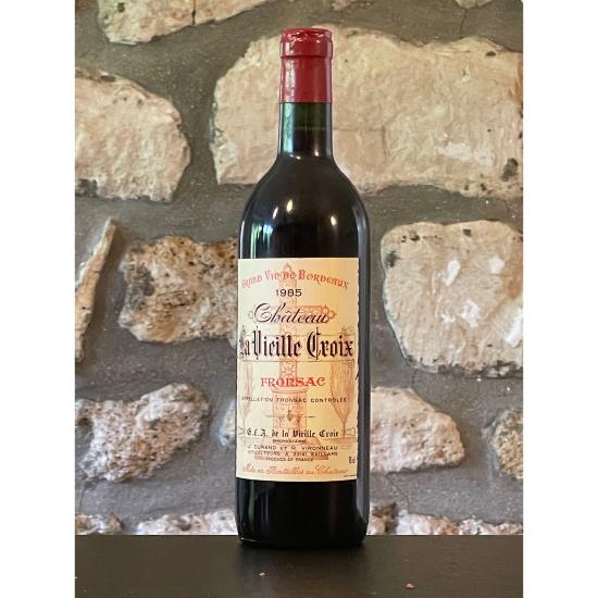 Vin rouge, Fronsac, Château la Vieille Croix 1985